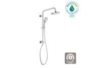 GROHE 26520000 Vitalio Comfort Flex 5-Spray Hand Shower and Shower Head Combo Kit in Chrome