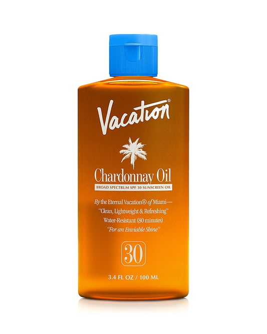 Vacation Chardonnay Oil Sunscreen - SPF 30 - 3.4 fl oz