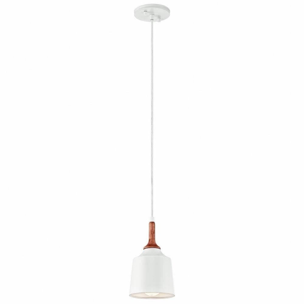 Kichler 43682WH One Light Mini Pendant