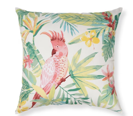 Allen + Roth Animal Print Bird (Multi) Decorative Pillow