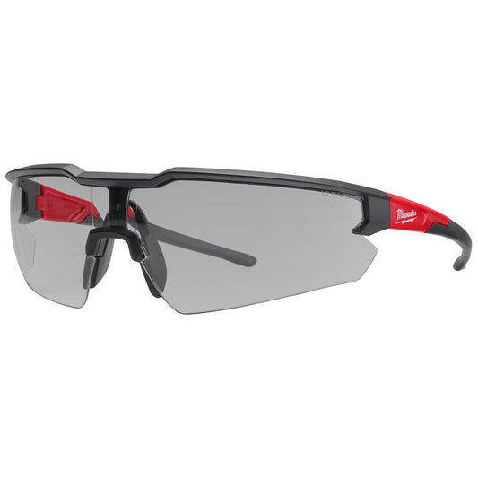 Milwaukee Gray Safety Glasses Anti-Scratch Lenses