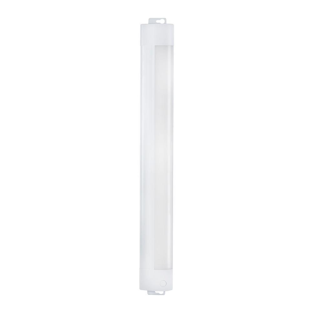 Enbrighten 18 in. Dimmable Linkable LED Wi-Fi Under Cabinet Light Fixture, White