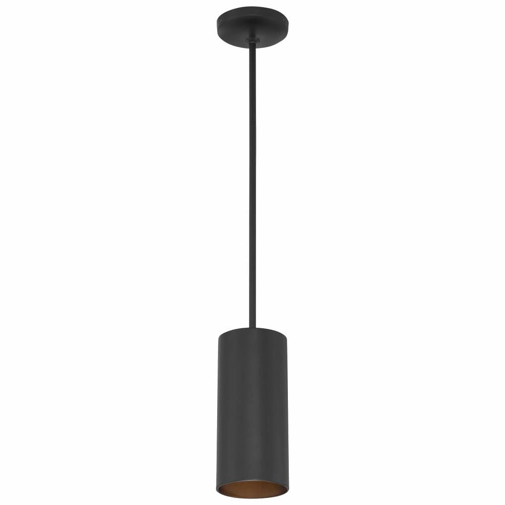 Access Lighting - HI Access 29001LEDDLP-MBL Transitional LED Pendant from Pilson Collection Finish, Matte Black