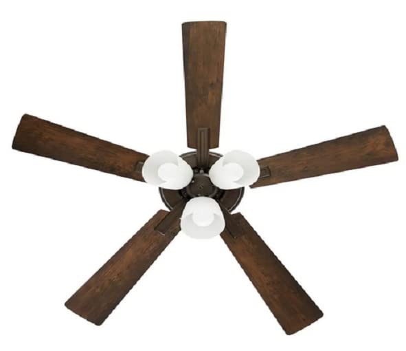 Hampton Bay Sinclair II 44 in. Indoor Oil Rubbed Bronze LED Ceiling Fan with Light