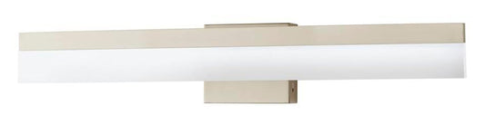 Naisian Eldridge 24 in. 1-Light Brushed Nickel LED Bathroom Vanity Light Bar