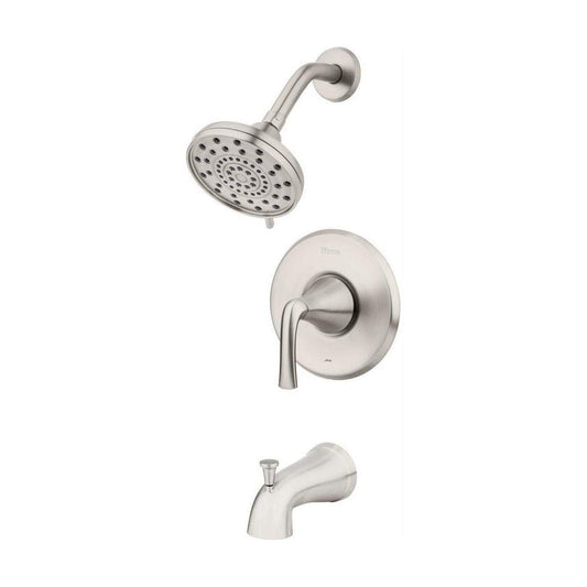 Pfister Ladera Single-Handle 3-Spray Tub and Shower Faucet in Spot Defense Brushed Nickel