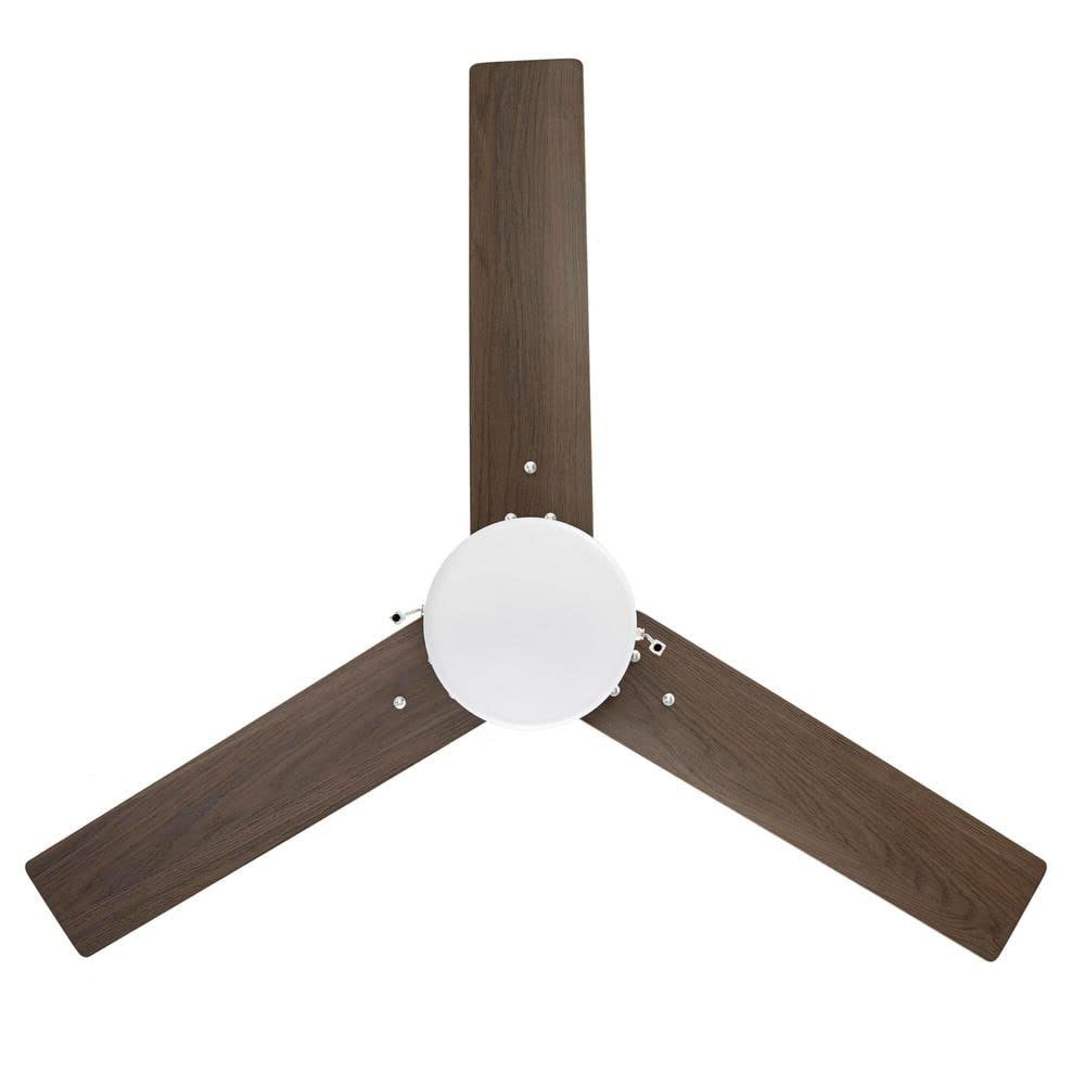 Hampton Bay Montgomery II 44 in. Indoor Brushed Nickel Ceiling Fan with Light Kit RDB9144-BN