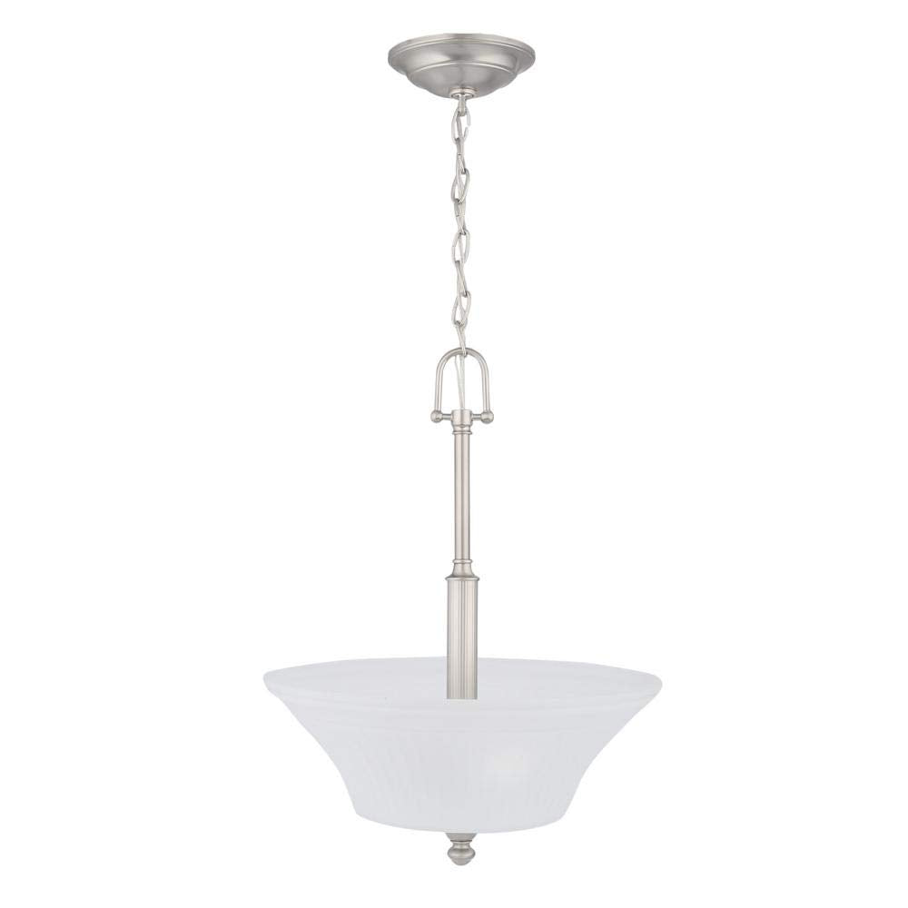 Commerical Electric 3-Light Brushed Nickel Pendant