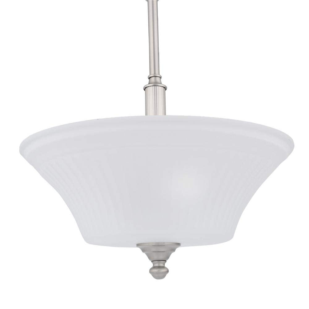 Commerical Electric 3-Light Brushed Nickel Pendant