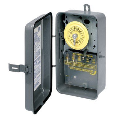 Intermatic Timer Single Pole Indoor / Outdoor On/Off 40 Amp 120 V Gray Csa, Ul Boxed2