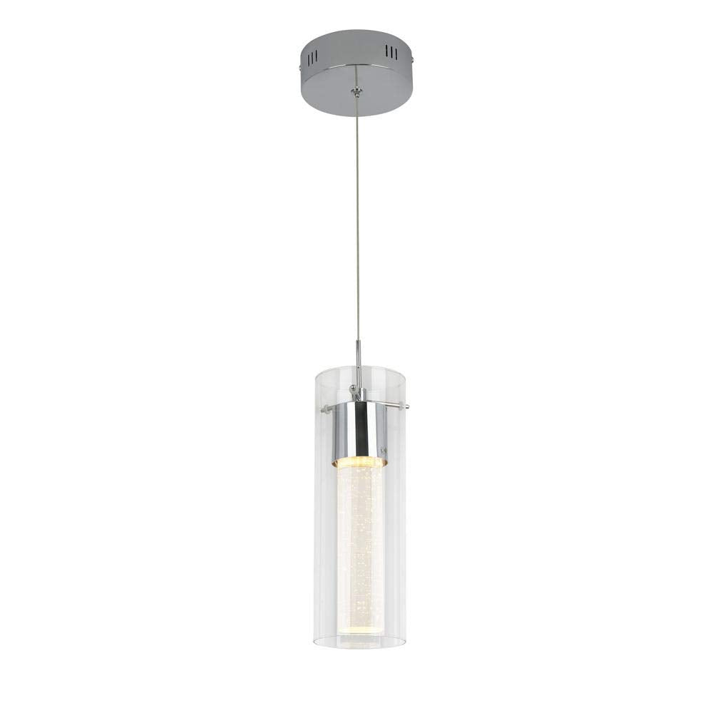 Artika Essence 7.5-Watt Chrome Integrated LED Pendant Light