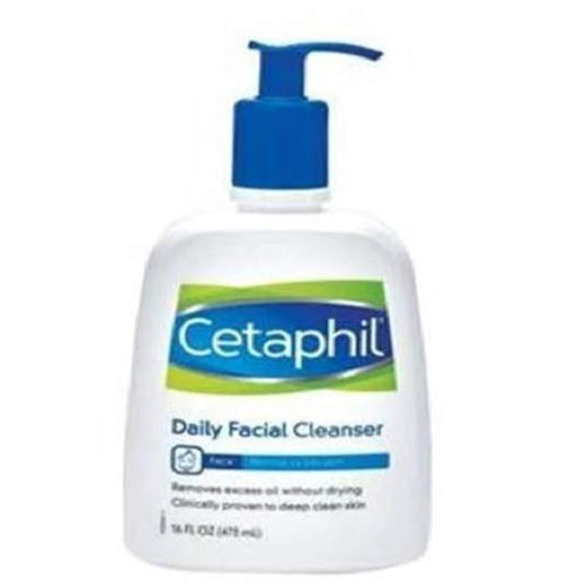 Cetaphil Daily Facial Cleanser, Normal to Oily Skin, 16 Fl Oz