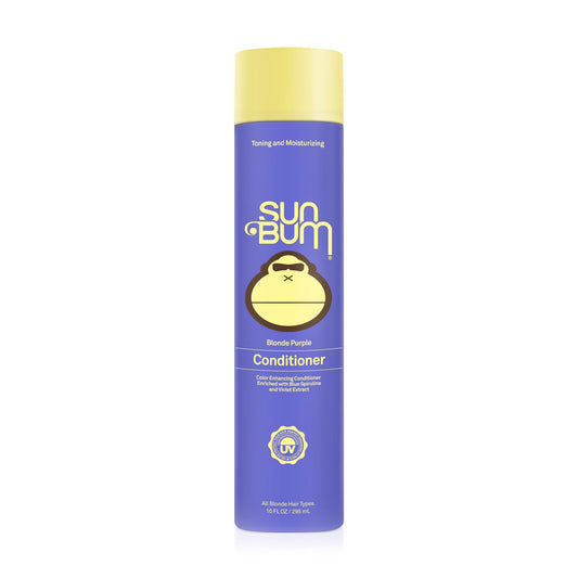 Sun Bum Blonde Conditioner | UV protecting and Cruelty Free Color Enhancing and Toning Hair Treatment for Blondes | 10 Fl Oz