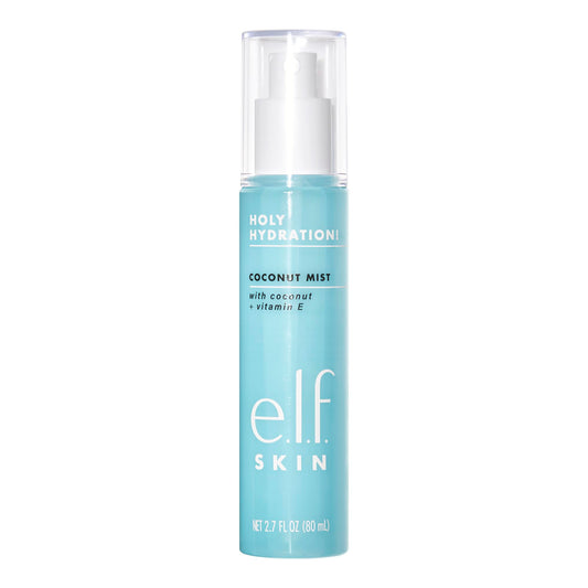 e.l.f. Cosmetics Holy Hydration! Hydrating Coconut Mist, Refreshes, Soothes & Invigorates Skin, Tropical Scent, 2.7 Fl Oz (Pack of 1)
