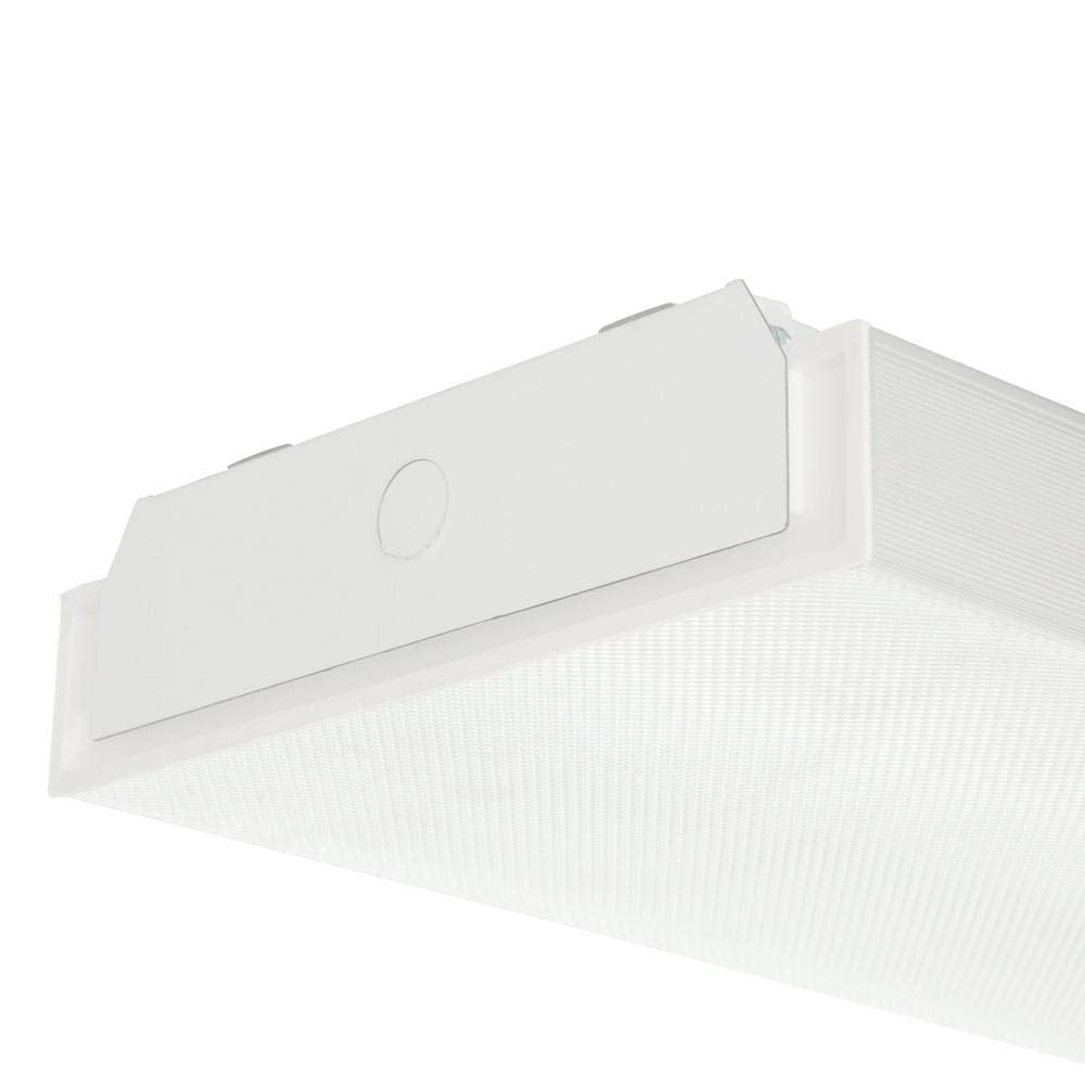 Metalux WS232 2 4 ft. White Wraparound LED Wrap Light