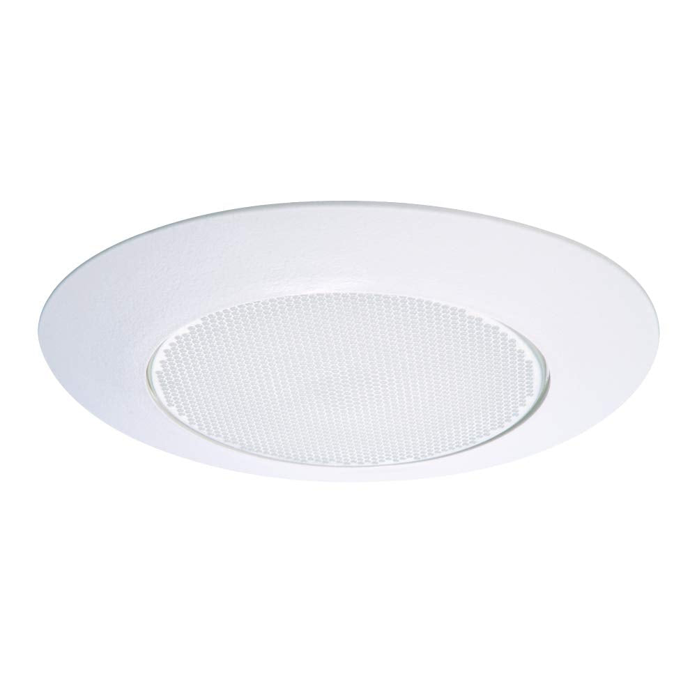 HALO 70PS Recessed Light Trim with Frosted Albalite Lens, White, 6 in. (case)