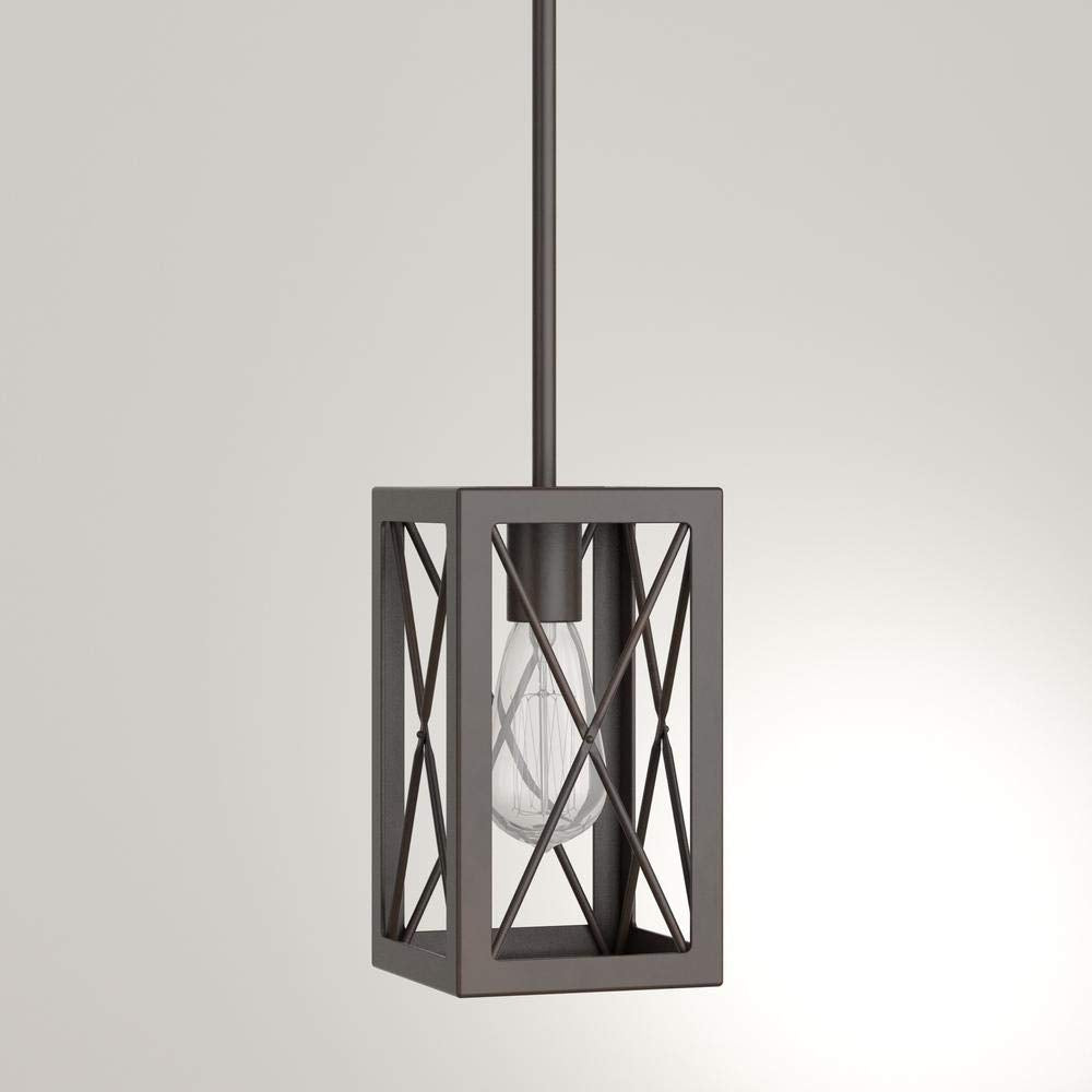 Cordelia Lighting 1-Light Royal Bronze Mini-Pendant