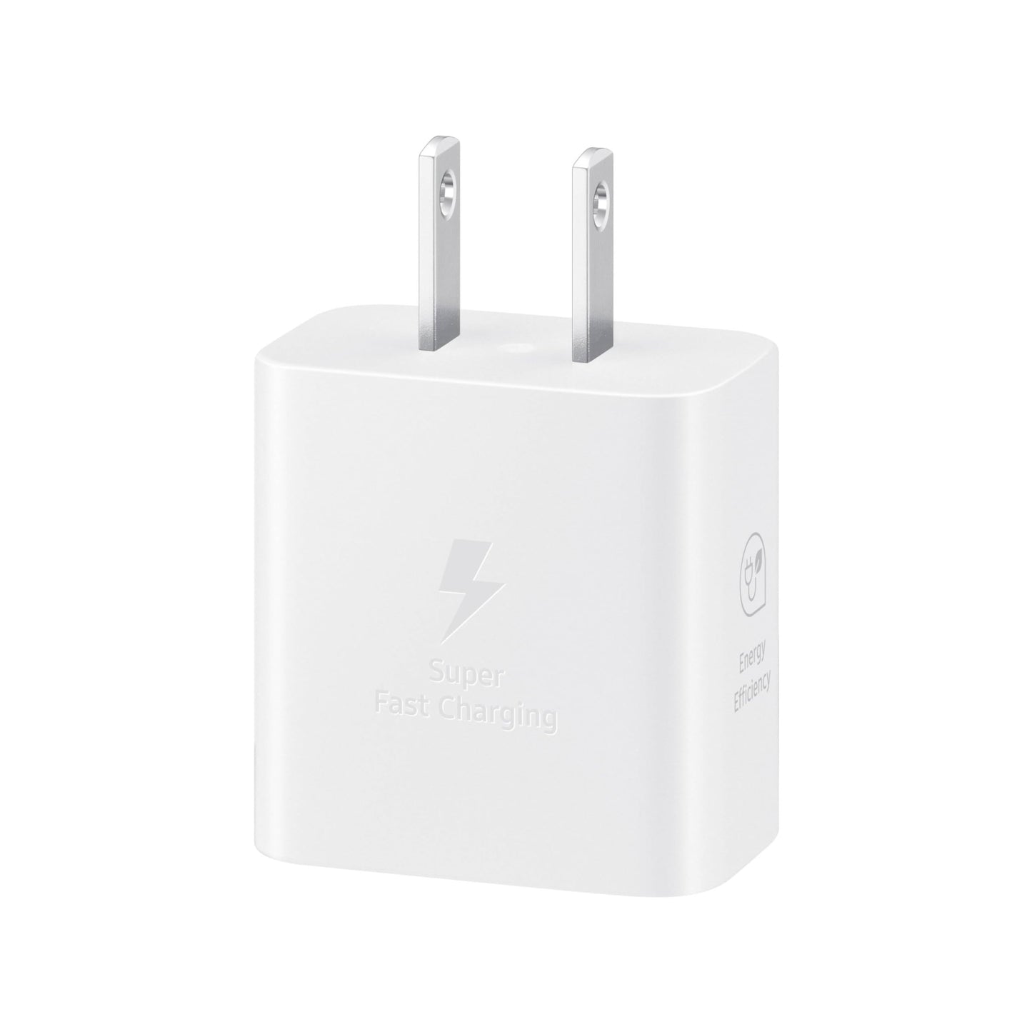 Samsung 25W Wall Charger Power Adapter, Cable Not Included, Super Fast Charging, Compact Design, Energy Efficient, Compatible with Galaxy and USB Type C Devices, White