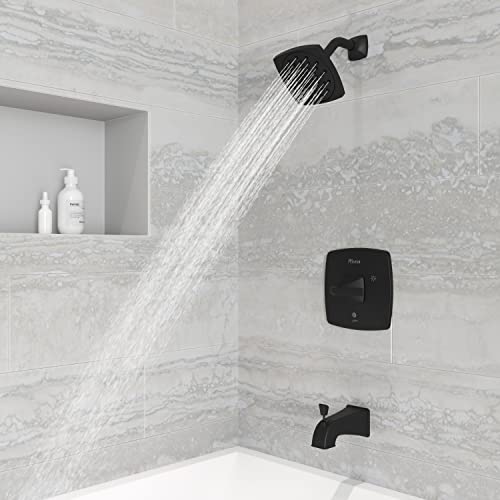 Pfister Bellance 1-Handle Tub & Shower Faucet in Matte Black 8P8-WS2-BLLSB