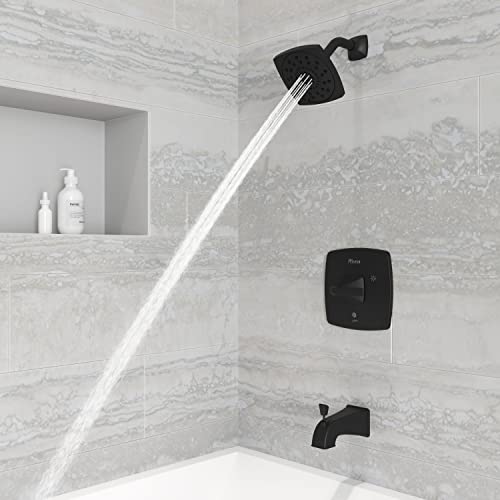 Pfister Bellance 1-Handle Tub & Shower Faucet in Matte Black 8P8-WS2-BLLSB