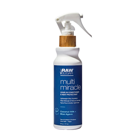 Multi-Miracle Hair Mist | Leave-In Conditioner & Heat Protectant | Coconut Milk + Blue Agave | 6 oz