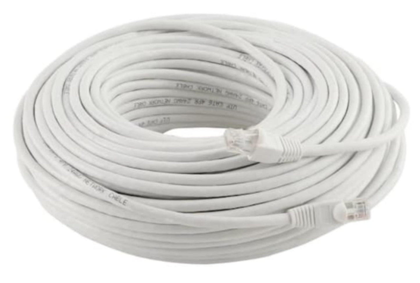 100 ft. CAT6 Ethernet Cable in White