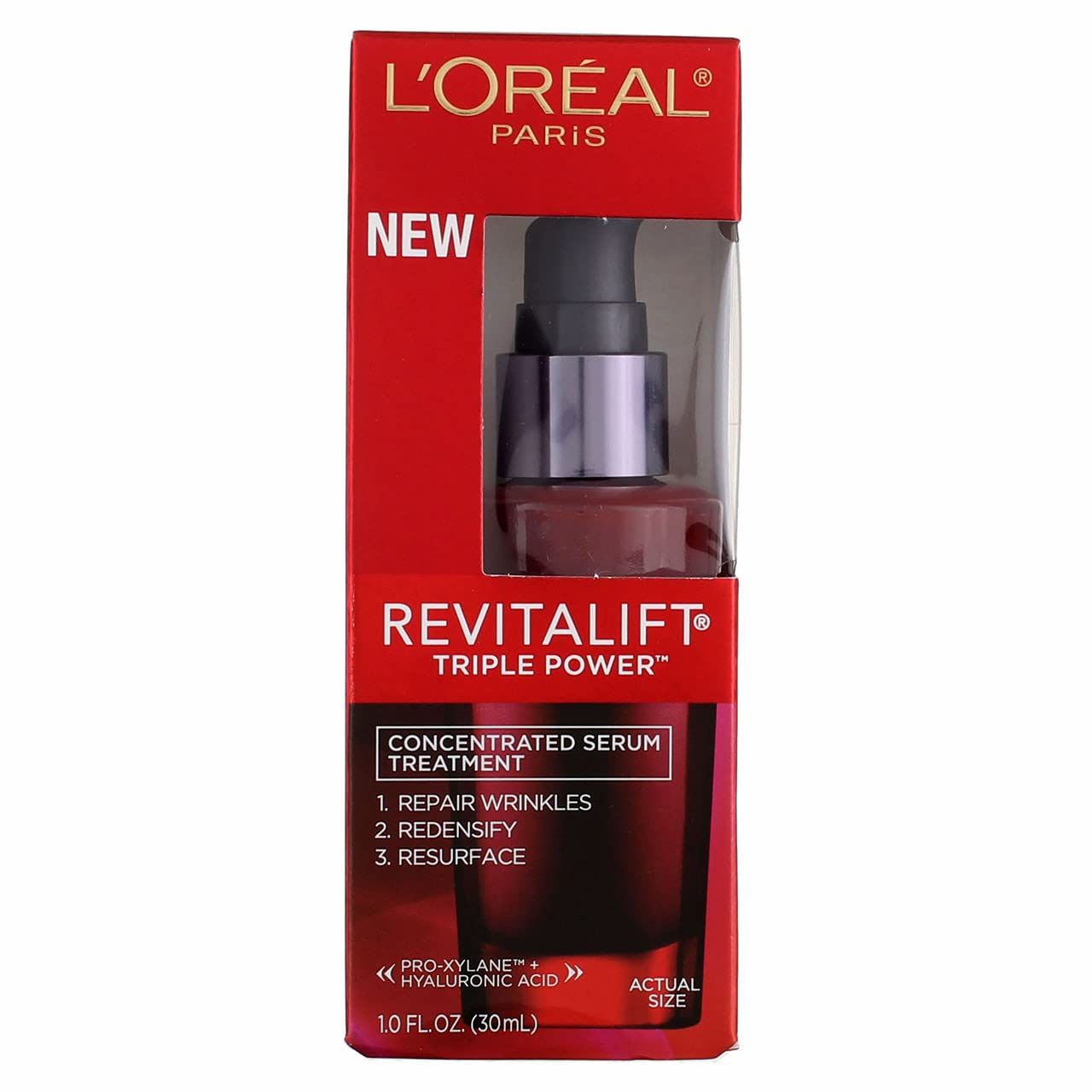 L'Oreal Paris RevitaLift Anti-Wrinkle Serum, 1 fl oz (2 pack) (Bundle)