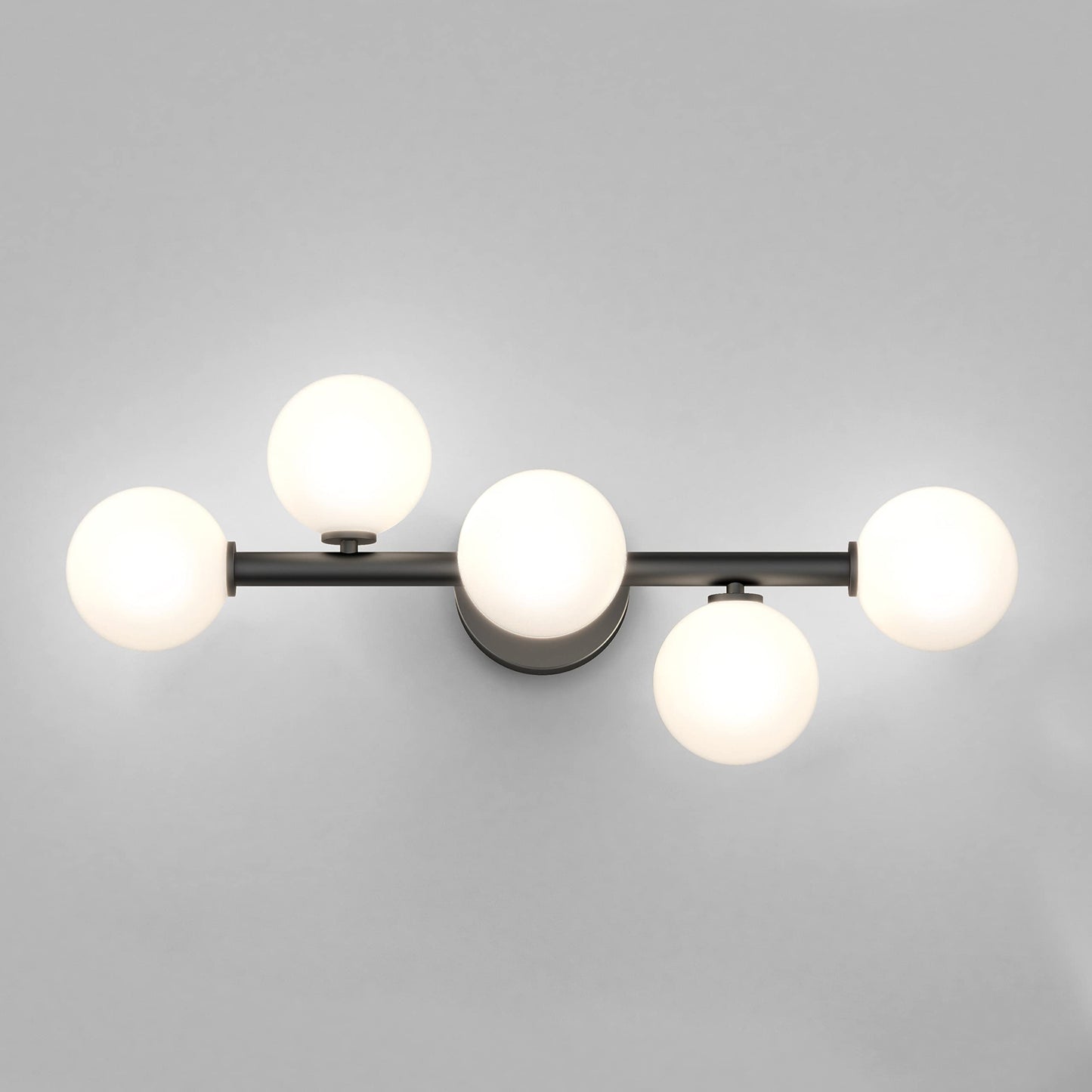 Artika Bloom 5-Light Vanity Light Fixture, Matte Black