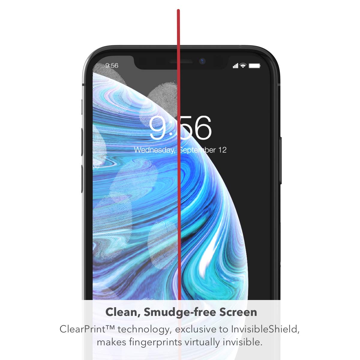 ZAGG InvisibleShield Glass Elite Screen Protector - Made for Apple iPhone 11 - Case Friendly Screen - Impact & Scratch Protection (200103913)