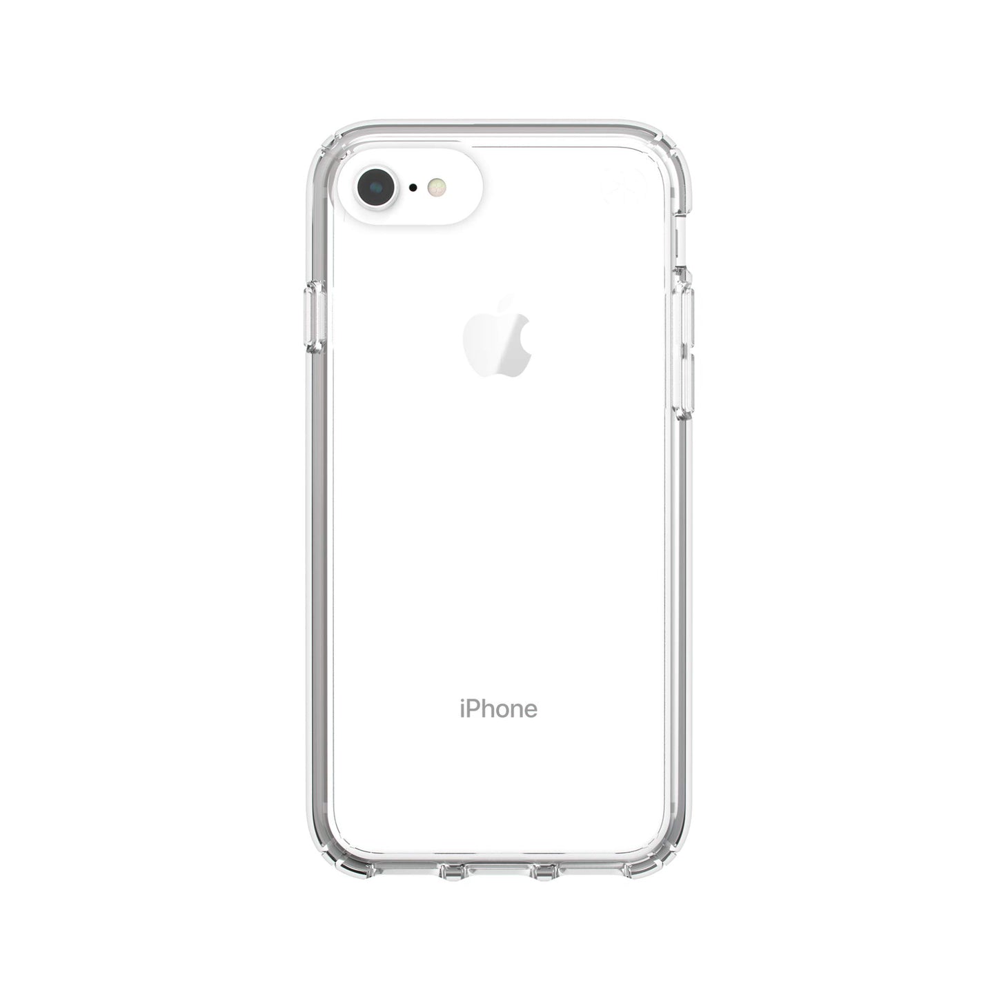 Speck Products Presidio Stay Clear iPhone SE (2022) Case| iPhone SE (2020)| iPhone 8| iPhone 7, Clear/Clear