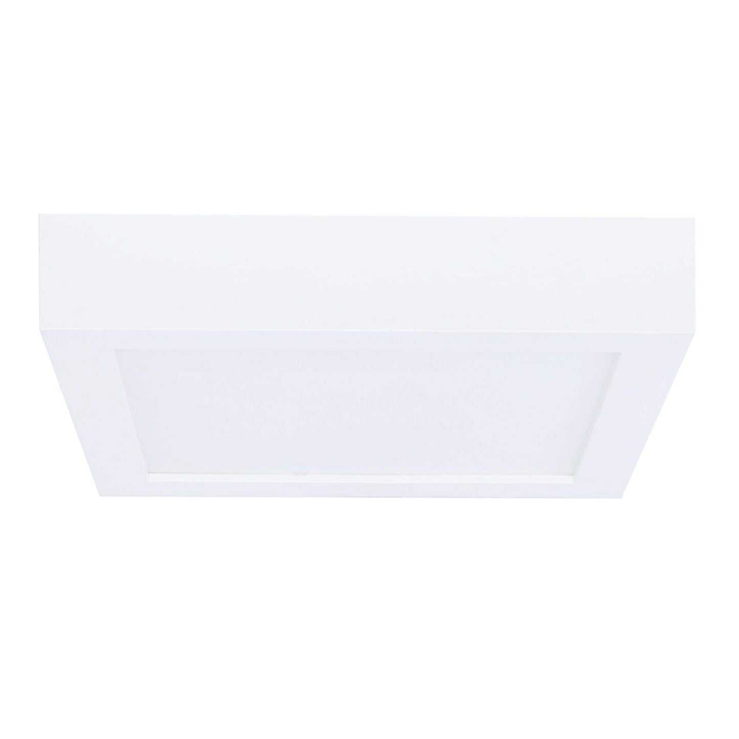 Bulbrite 5.5 Inch Flush Mount Square LED Ceiling Light, 40 Watt Equivalent, White