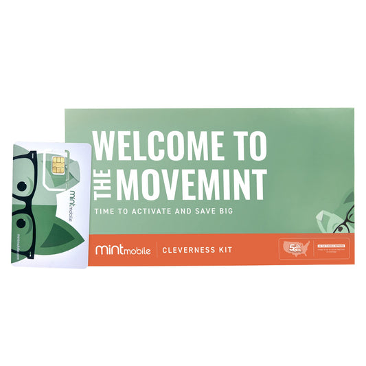 $20/mo. Mint Mobile Phone Plan with 15GB of 5G-4G LTE Data + Unlimited Talk & Text for 3 Months