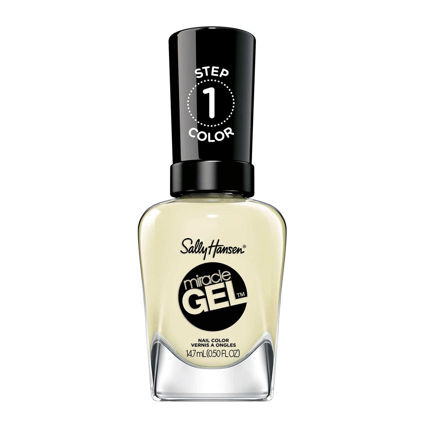 765 Sally Hansen Miracle Gel™, Cozy Chic Knitterally the Best, Long Lasting, Gel-Like Formula, No UV Lamp Needed, Yellow Nail Polish