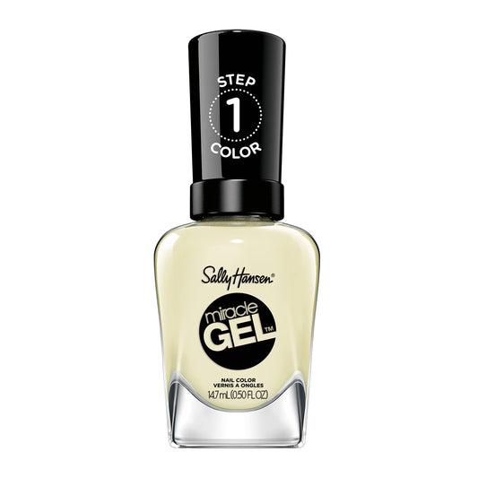 765 Sally Hansen Miracle Gel™, Cozy Chic Knitterally the Best, Long Lasting, Gel-Like Formula, No UV Lamp Needed, Yellow Nail Polish