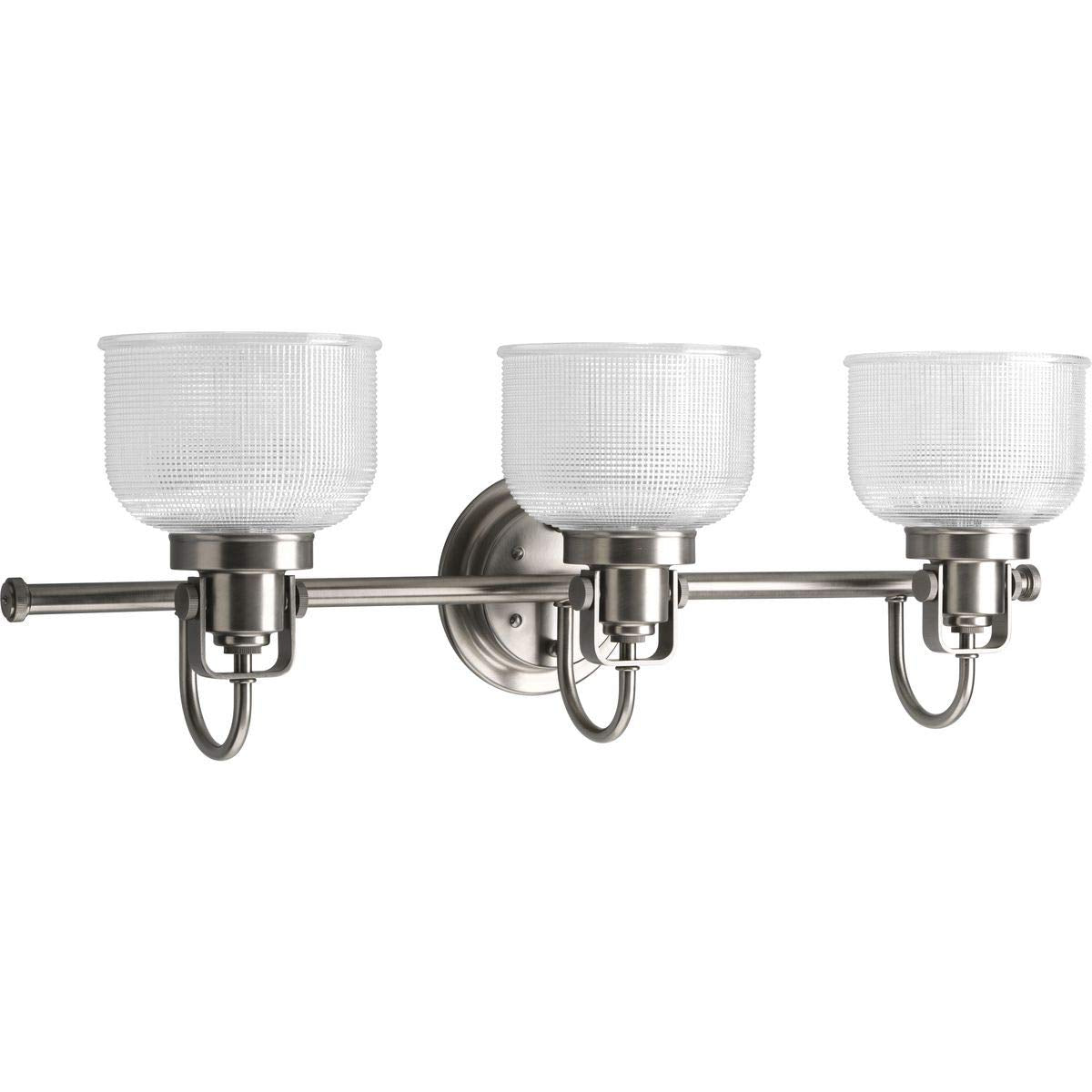 Progress Lighting P2992-81 Archie Bath & Vanity, 8.75x7.00x26.25, Antique Nickel