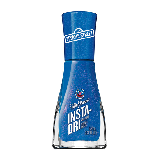 124 Sally Hansen Insta-Dri - Sesame Street Collection - Nail Polish - Am I Not Adora-blue? - 0.31 fl oz