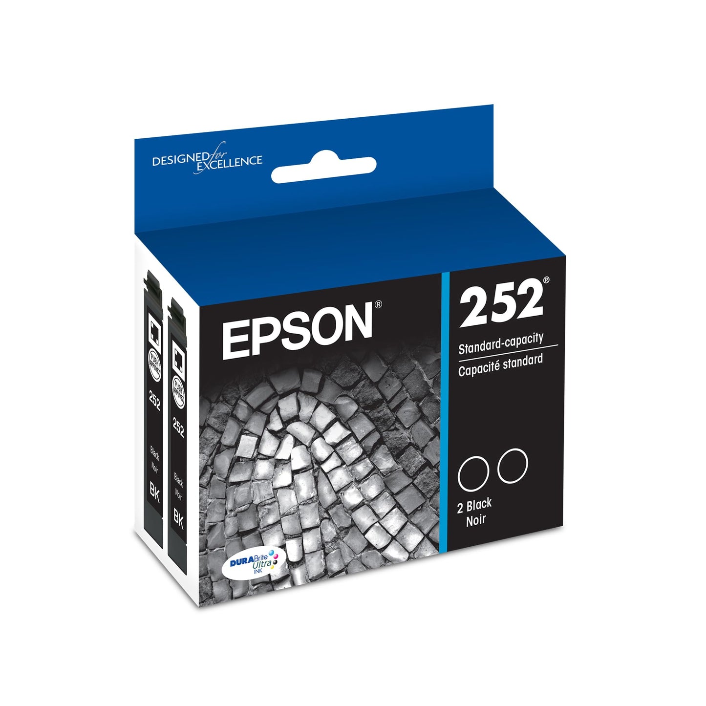 Epson T252 DuraBrite Black Dual Pack