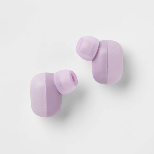 True Wireless Bluetooth Built In Microphone Earbuds - heyday™ Pastel Lavender