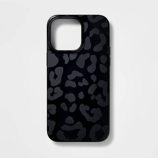 Apple iPhone 14 Pro Max Case with MagSafe - heyday™ Black Leopard Print