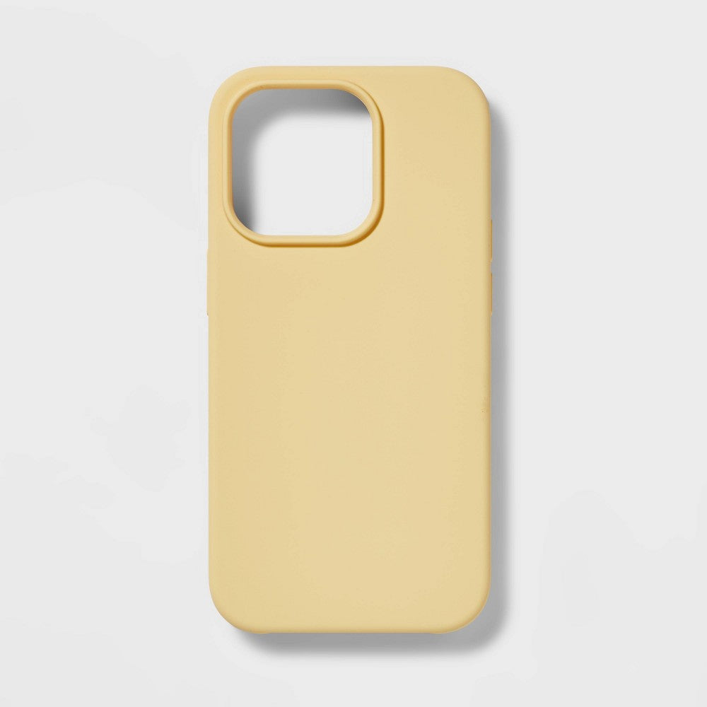 Apple iPhone 14 Pro Silicone Case - heyday™ Mist Yellow