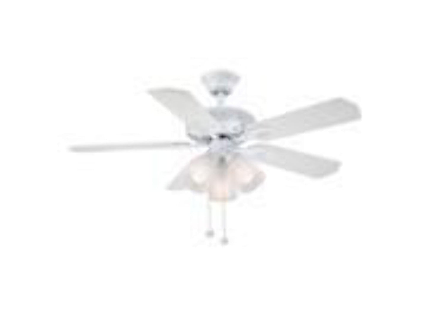 Hampton Bay Glendale 42 in. LED Indoor White Ceiling Fan with Light Kit