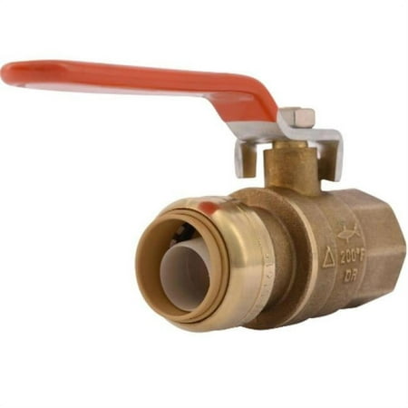 Cash Acme - Sharkbite UR22186 0.75 in. SB x 0.75 FNPT Ball Valve Bulk