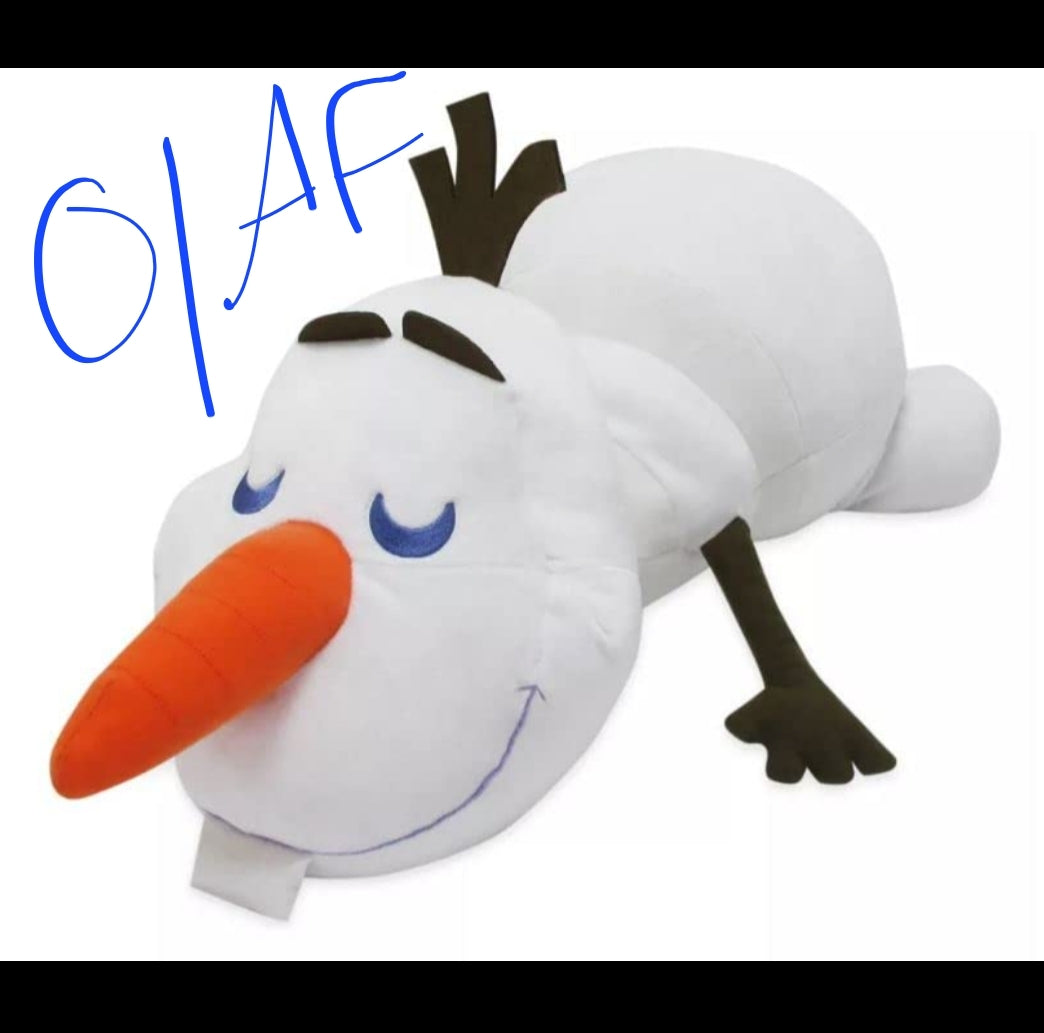 24" PLUSH Snow Man Plushie - Cuddle Must Have Fans - Plush Perfect for Traveling, Car Rides, Nap Time Play! (Olaff)
