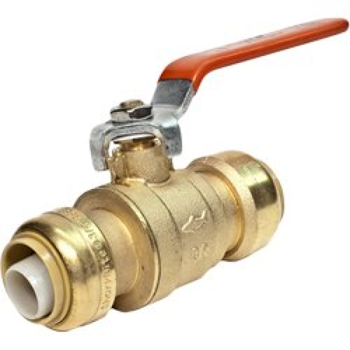 Cash Acme - Sharkbite UR22185 0.75 in. Safety Ball Valve