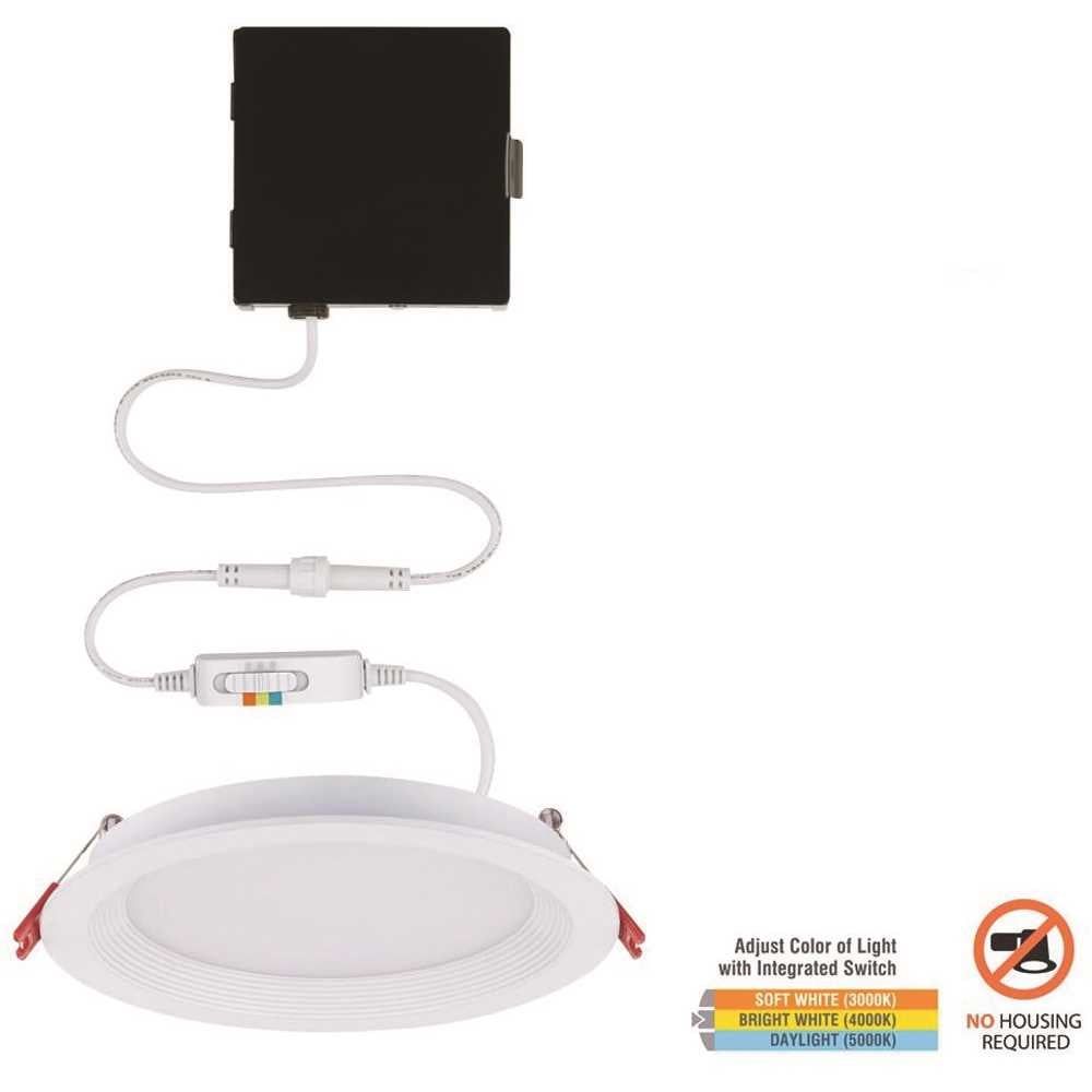 Slim Baffle 6 in. Recessed Integrated LED Kit