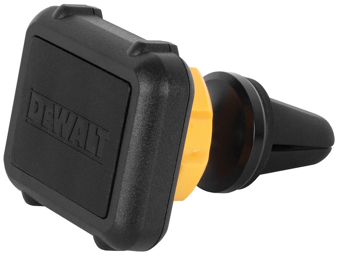 DEWALT Reinforced Magnetic Vent Mount, Yellow/Black