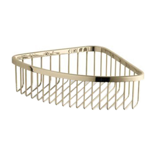 KOHLER Large Shower Basket in Vibrant French Gold