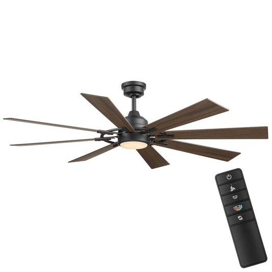 Home Decorator Makenna DC 60  Color Changing LED Outdoor Ceiling Fan