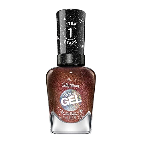 Sally Hansen Miracle Gel Nail Polish  Gingerbread Man-Icure 0.5 Fl Oz